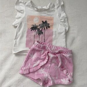 Grayson Mini 2 piece tropical beach matching set